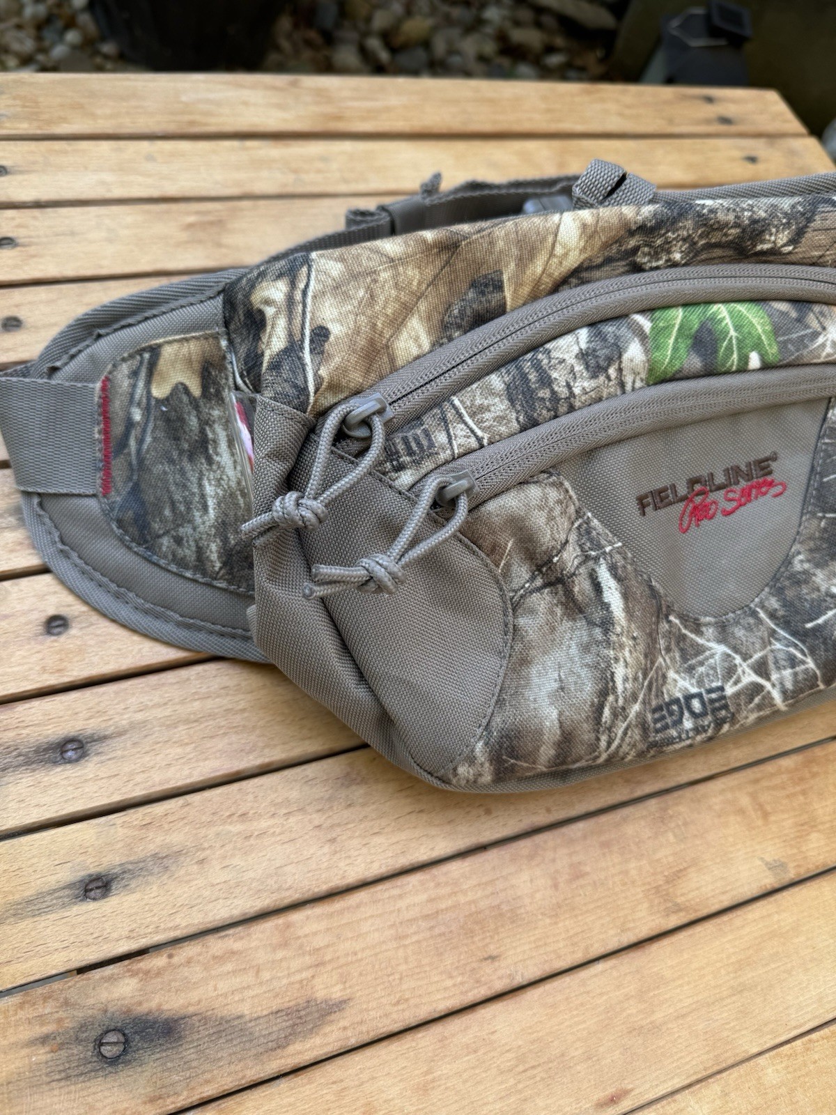 Field Line Pro Series Montana Real Tree Edge Camo Fanny Pack Waist Bag Adjust