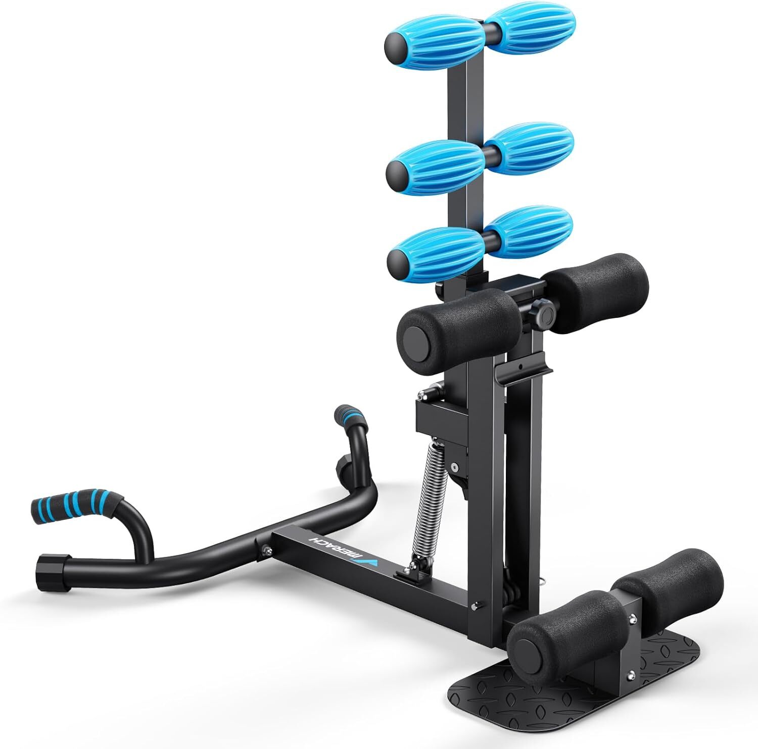 MERACH Deep Squat Adjustable Machine Glute Trainer Core Leg Workout for Home Gym