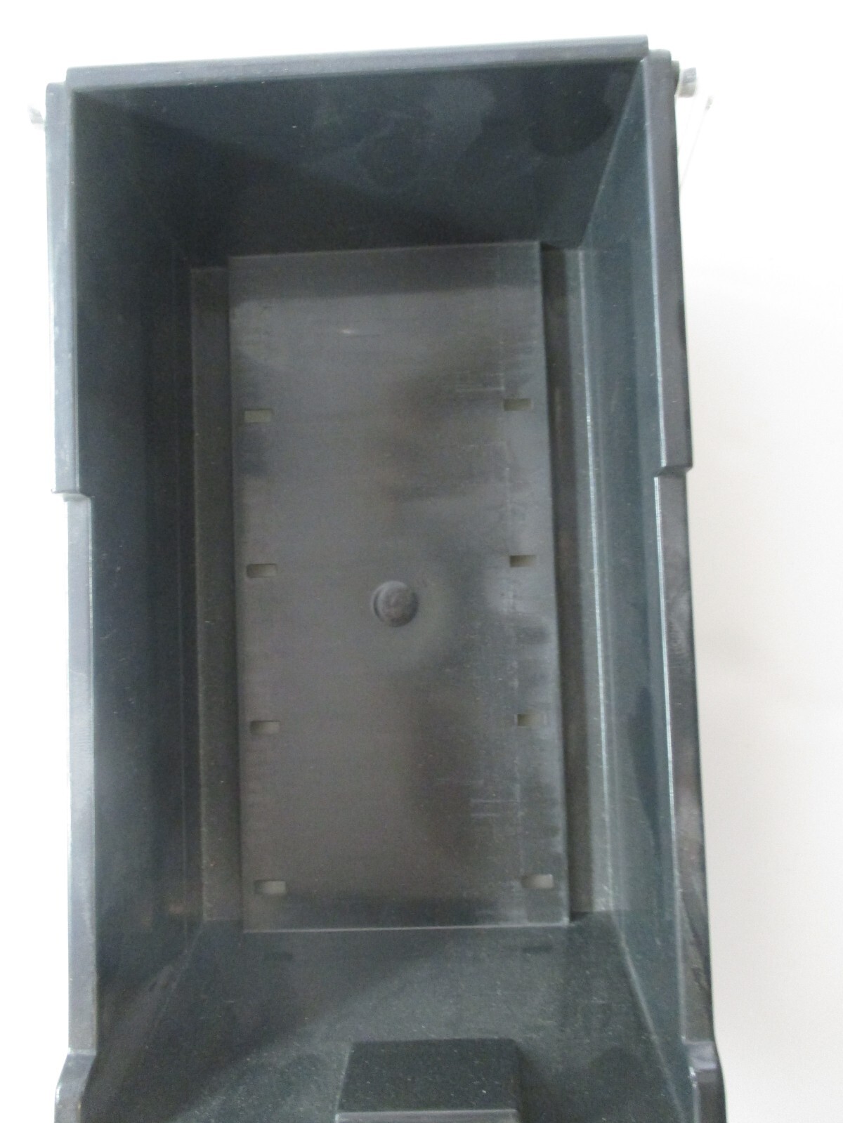 3-1/2" Floppy Disk Plastic Storage Box Case Container 8.75 inch Long 1990 Vtg