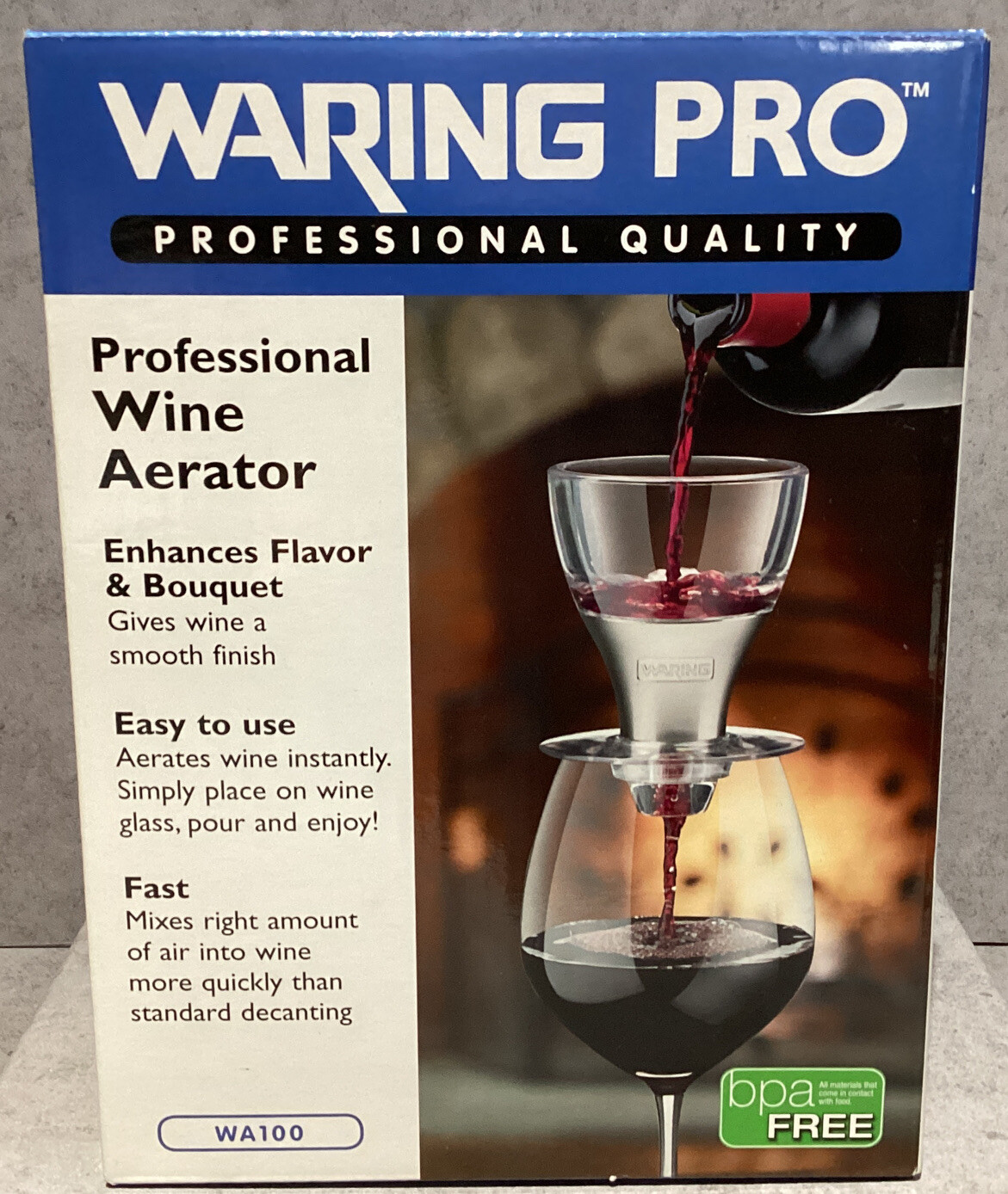Waring Pro Professional Quality Wine Aerator WA100