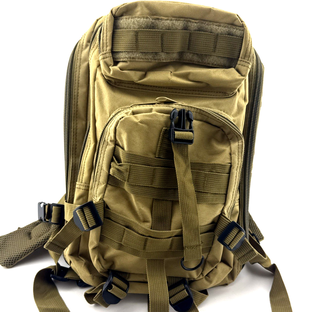 Military Tactical Backpack MOLLE Hiking Daypack Digital Camo Used