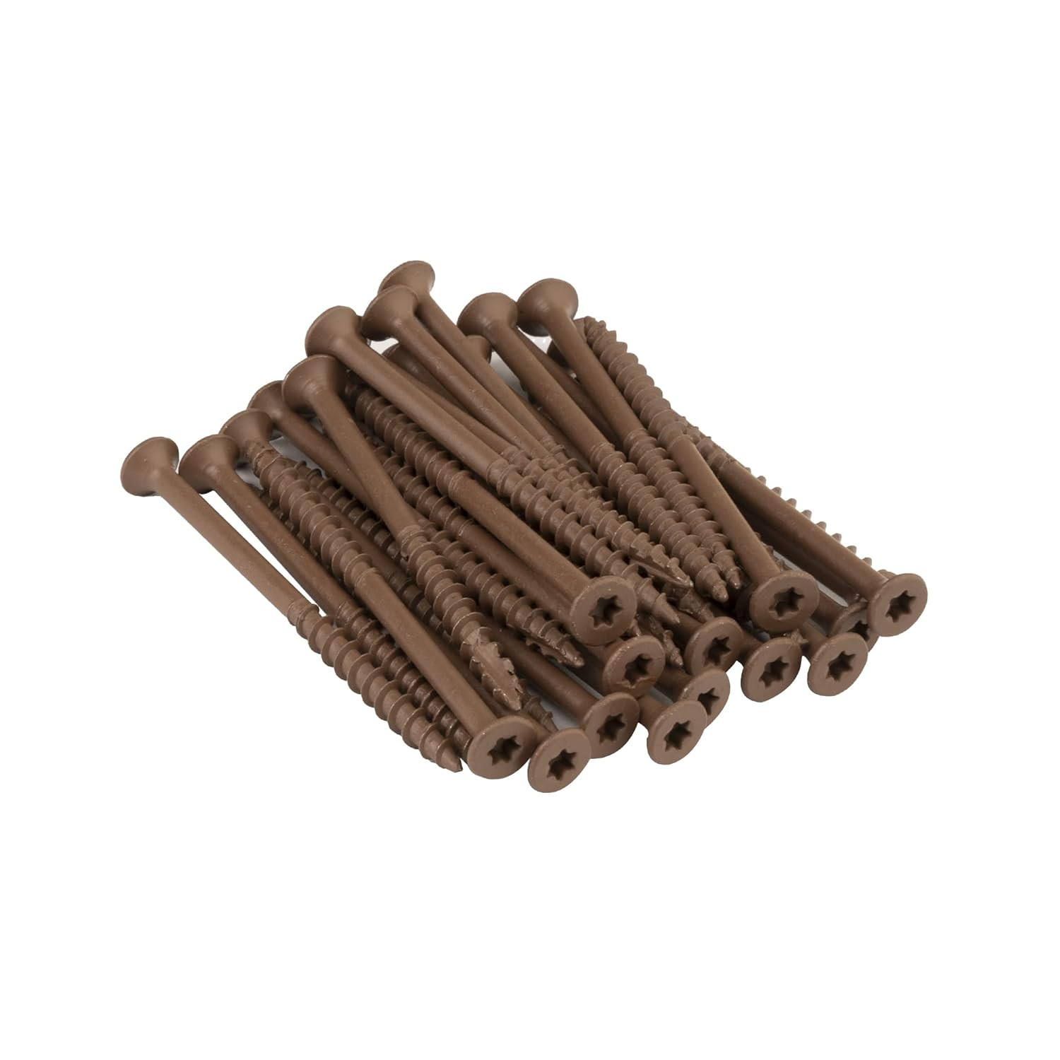 Deck Screws Jar # 8 X 2 1/2" - 250 Count, Brown