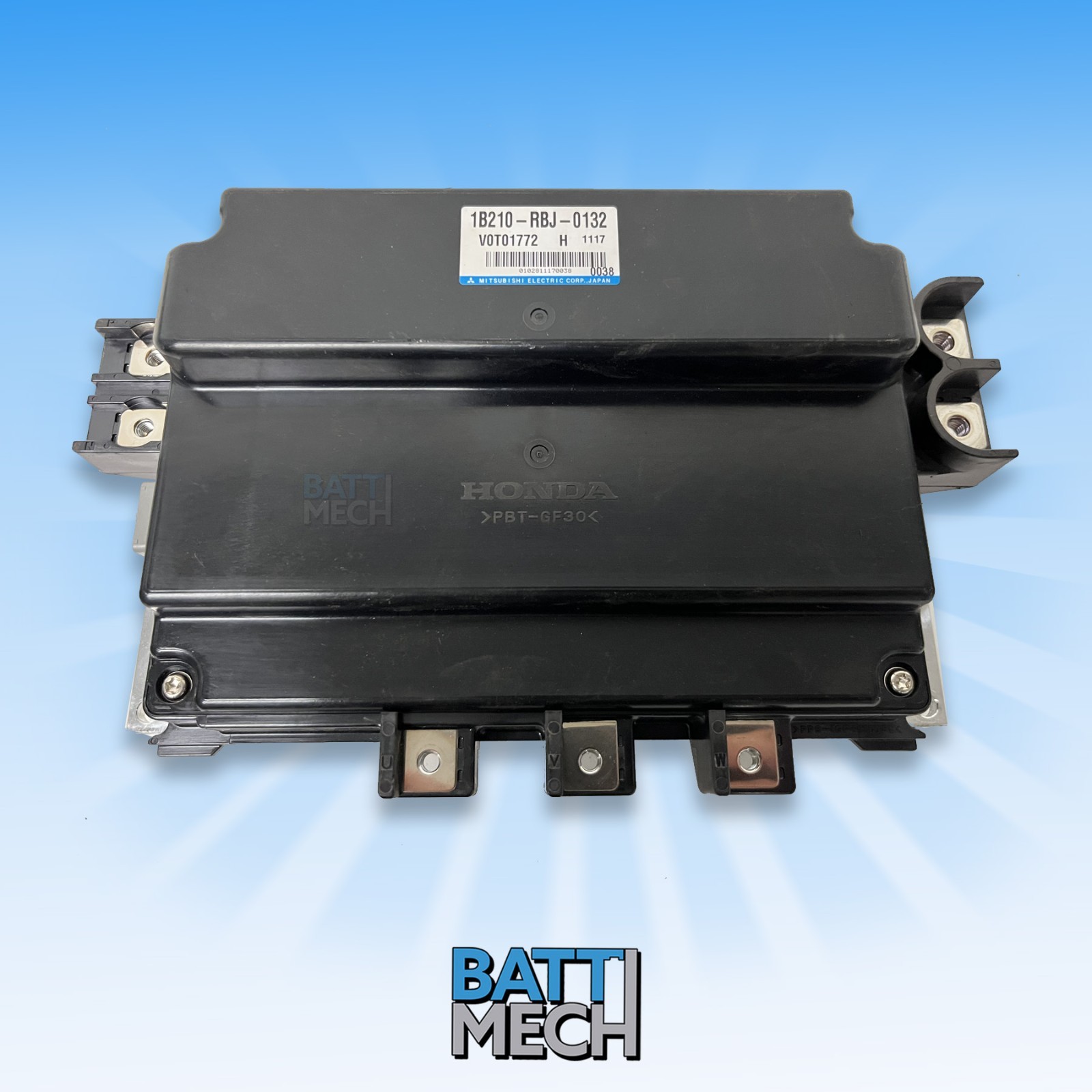 2010-2014 HONDA CR-Z-INSIGHT HYBRID INVERTER UNIT 1B210-RBJ-0132