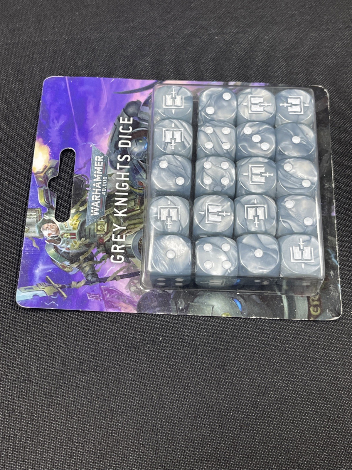 Games Workshop Warhammer 40k Grey Knights Dice NIB Sealed