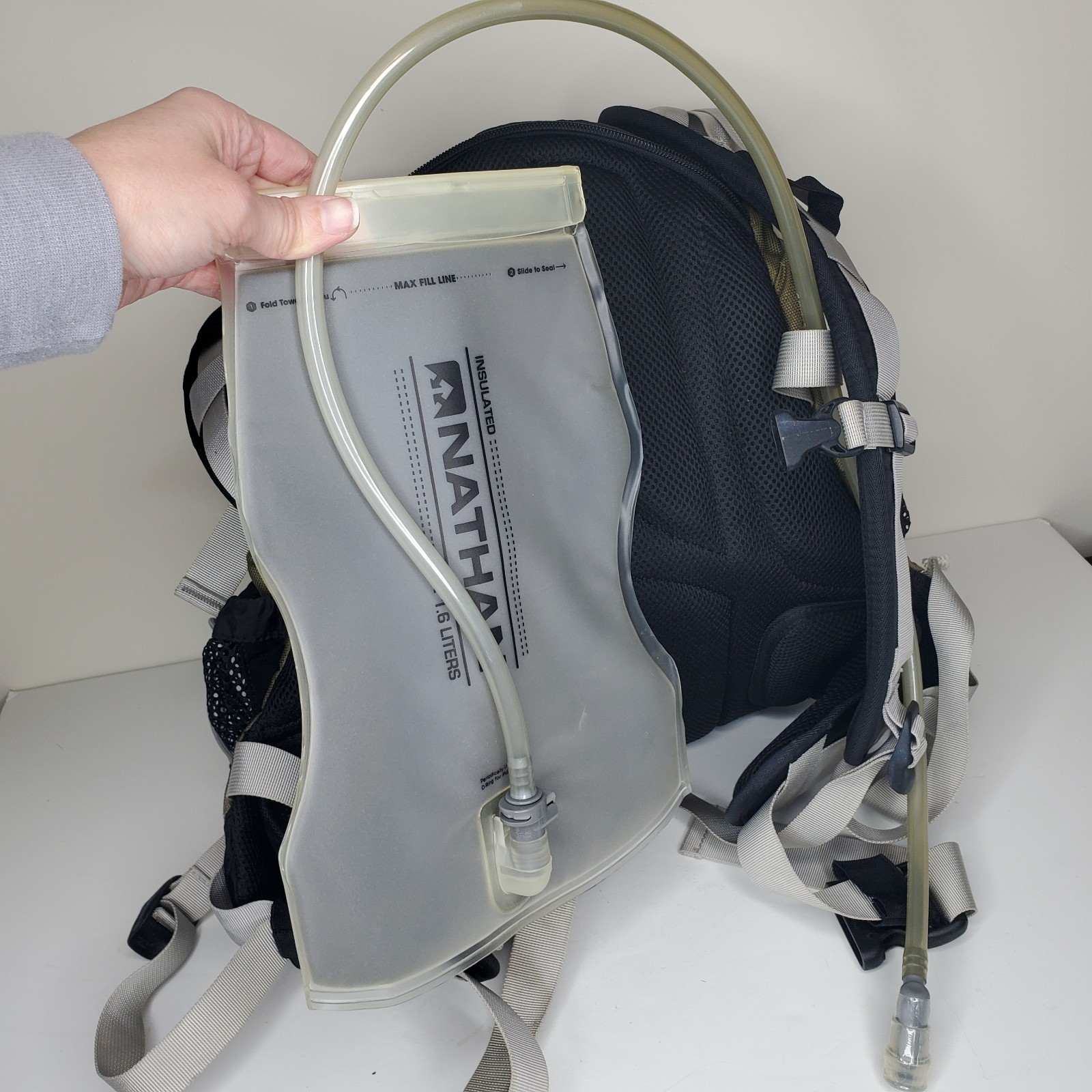Nalgene Hydration Pack Backpack Green And Black