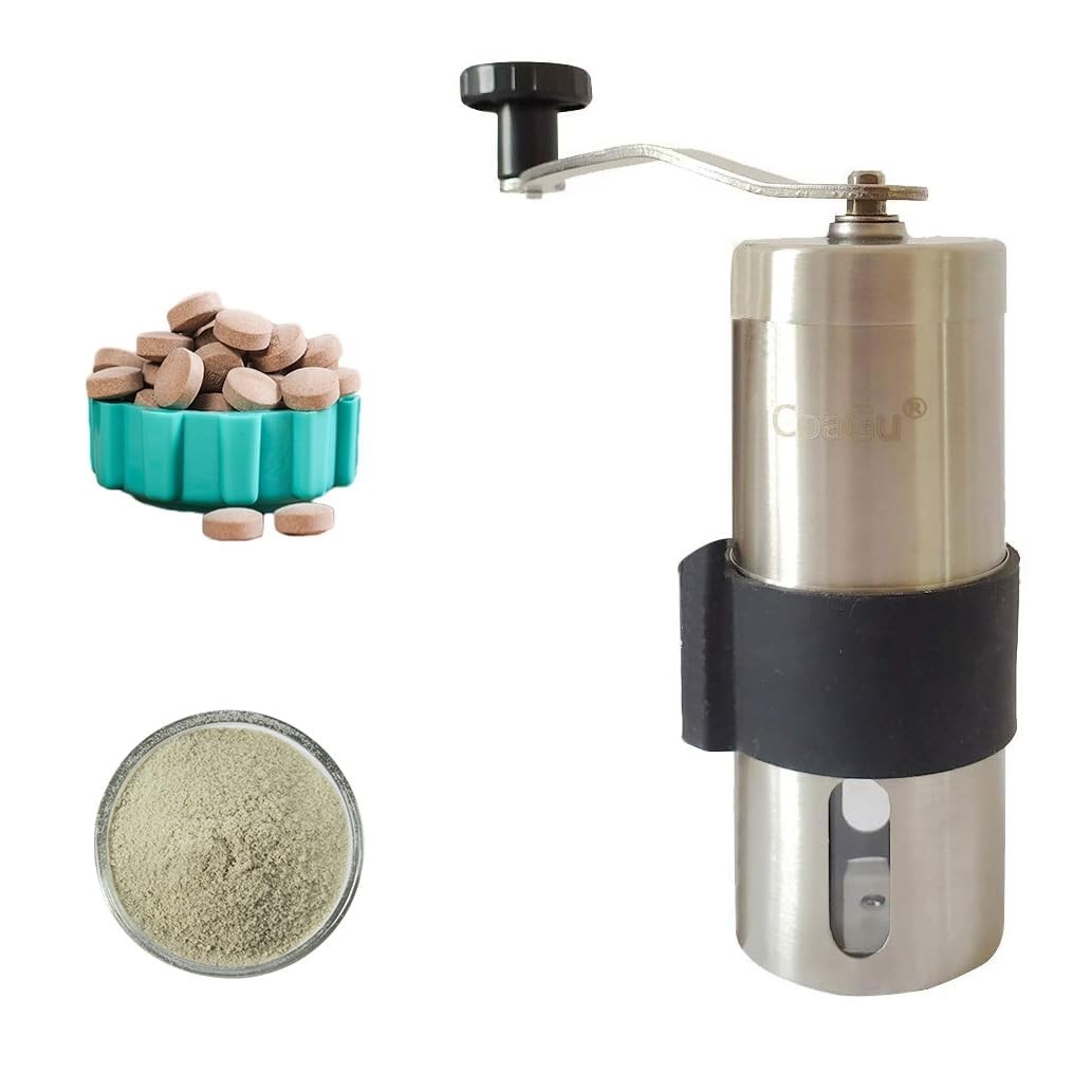 Pill Crusher: Grind Multiple Tablets into Fine Powder - Ideal for Travel, Fee...