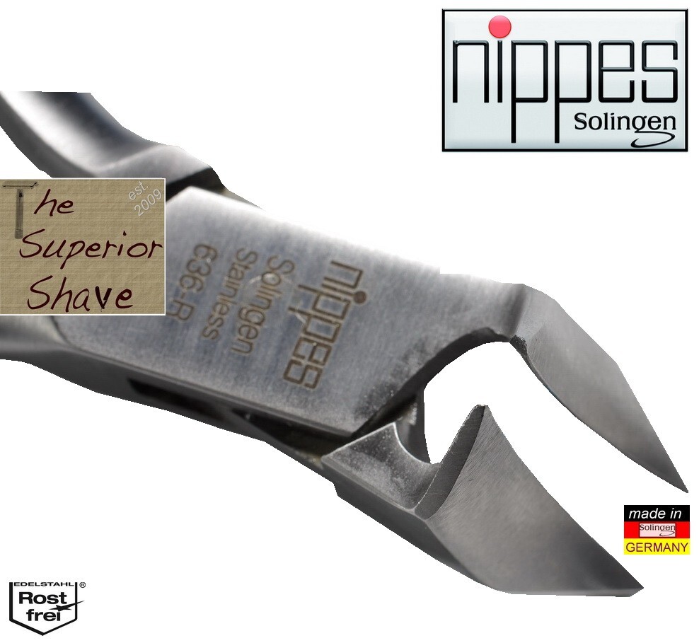 Nippes 636R Stainless Steel Toe Nail Pedicure Nipper | Made in Solingen Germany
