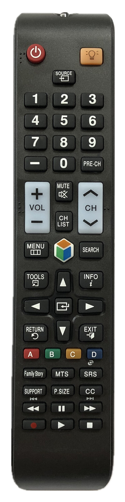 New Remote AA59-00580A For Samsung Smart TV UN32F5000, UN40H4005, UN50EH5000V
