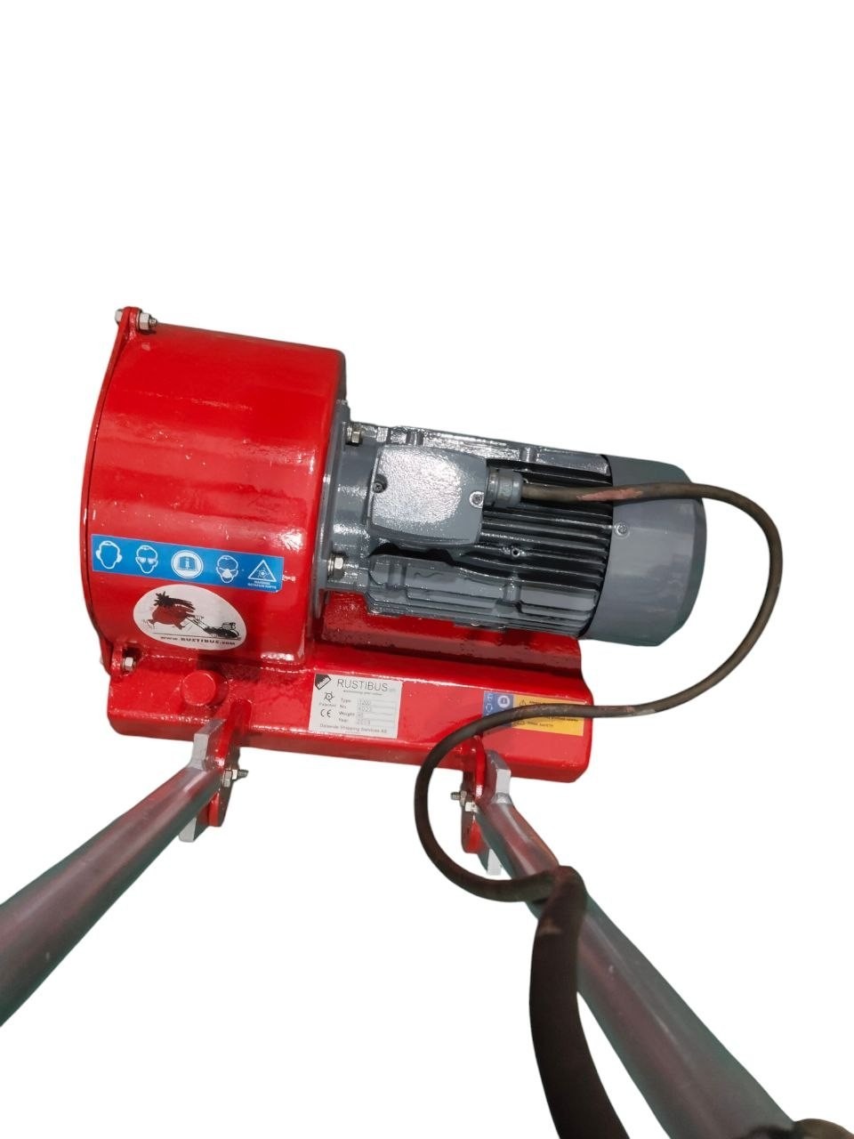 Rustibus 1200 Electric Deck Scaler Machine