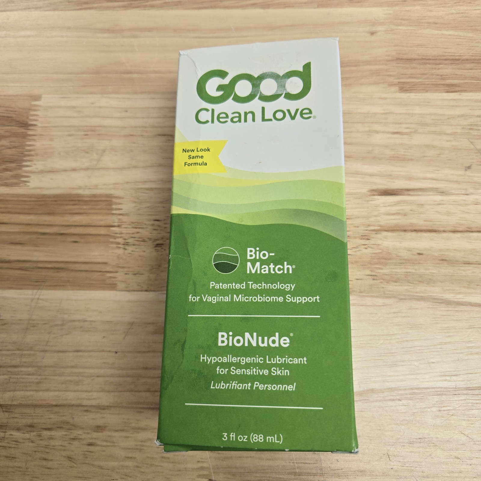 Good Clean Love BioNude Bio-Match Ultra Sensitive Personal Lubricant 3oz IN DATE