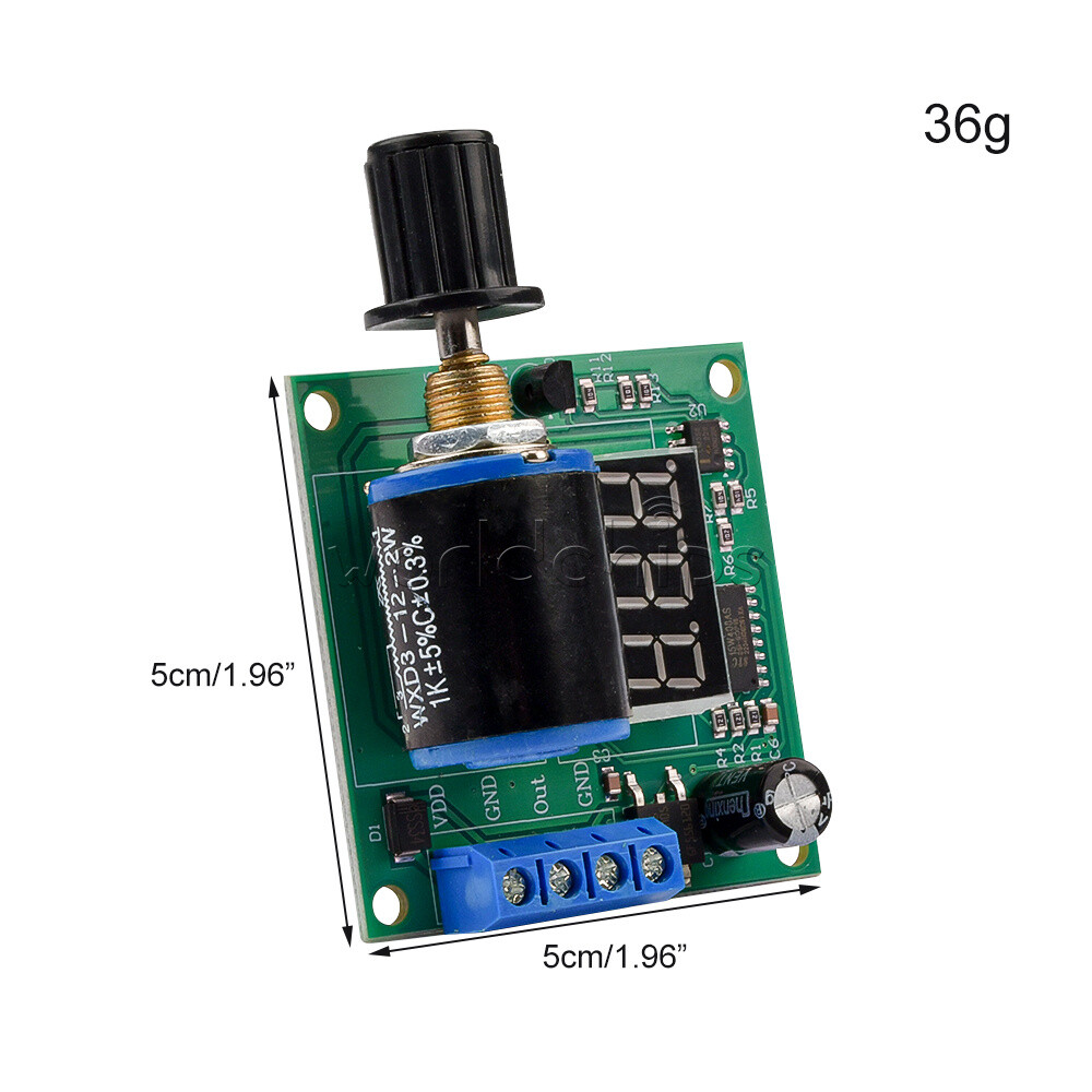 10PCS DC Adjustable Digital Current Signal Generator Module Board 0.1mA/4-20mA