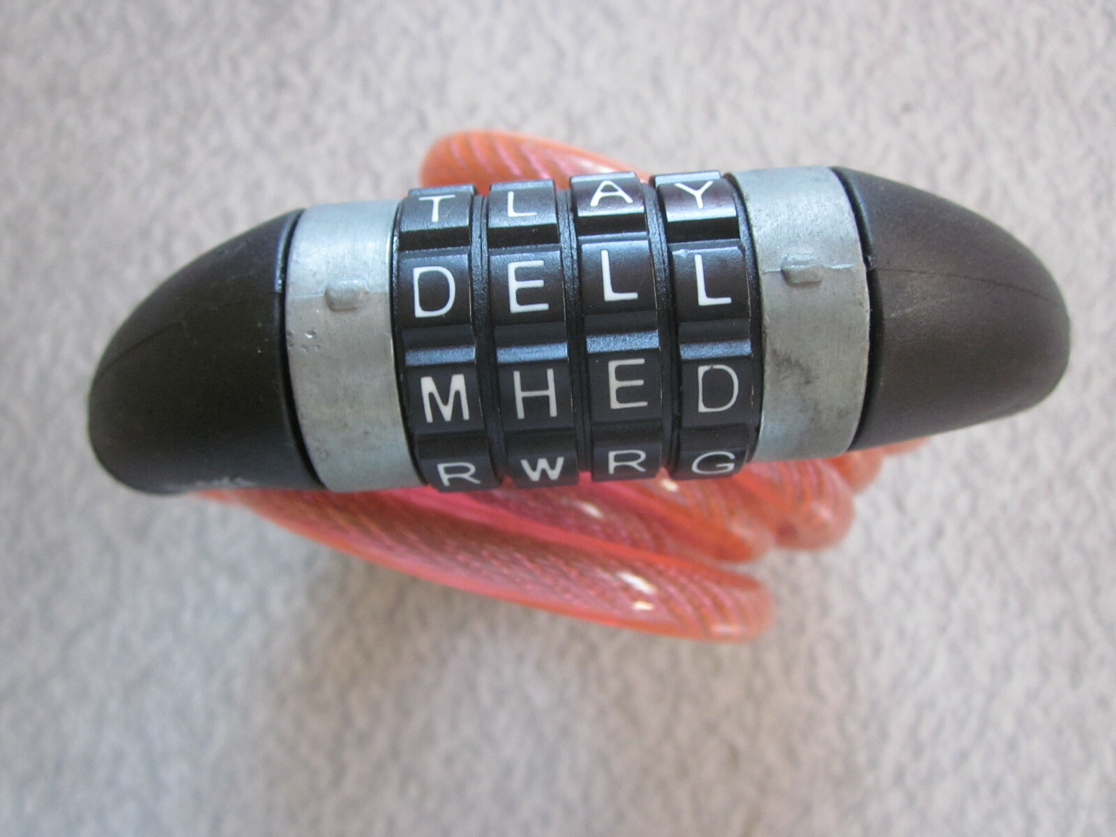 Pink "Dell" lock