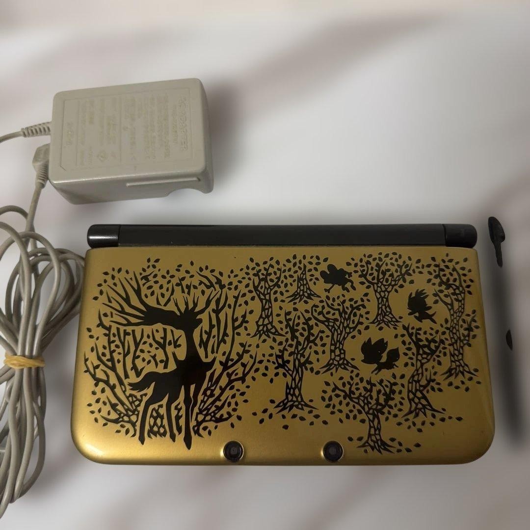 Nintendo 3DS XL LL Console Pokémon Y Pack Premium Gold Pokémon XY Limited Editio