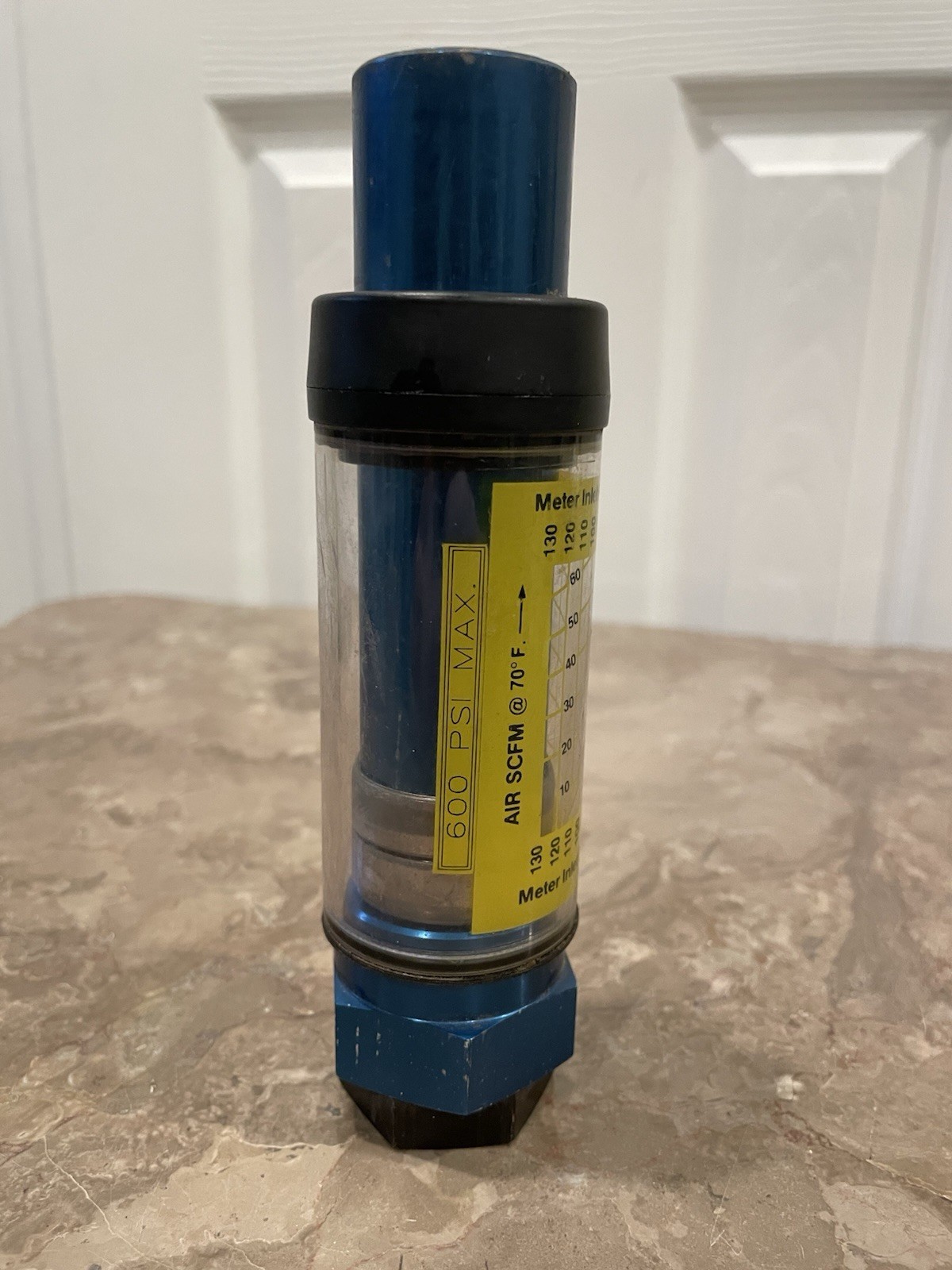 HEDLAND FLOW METER 771150. 600psi. Untested