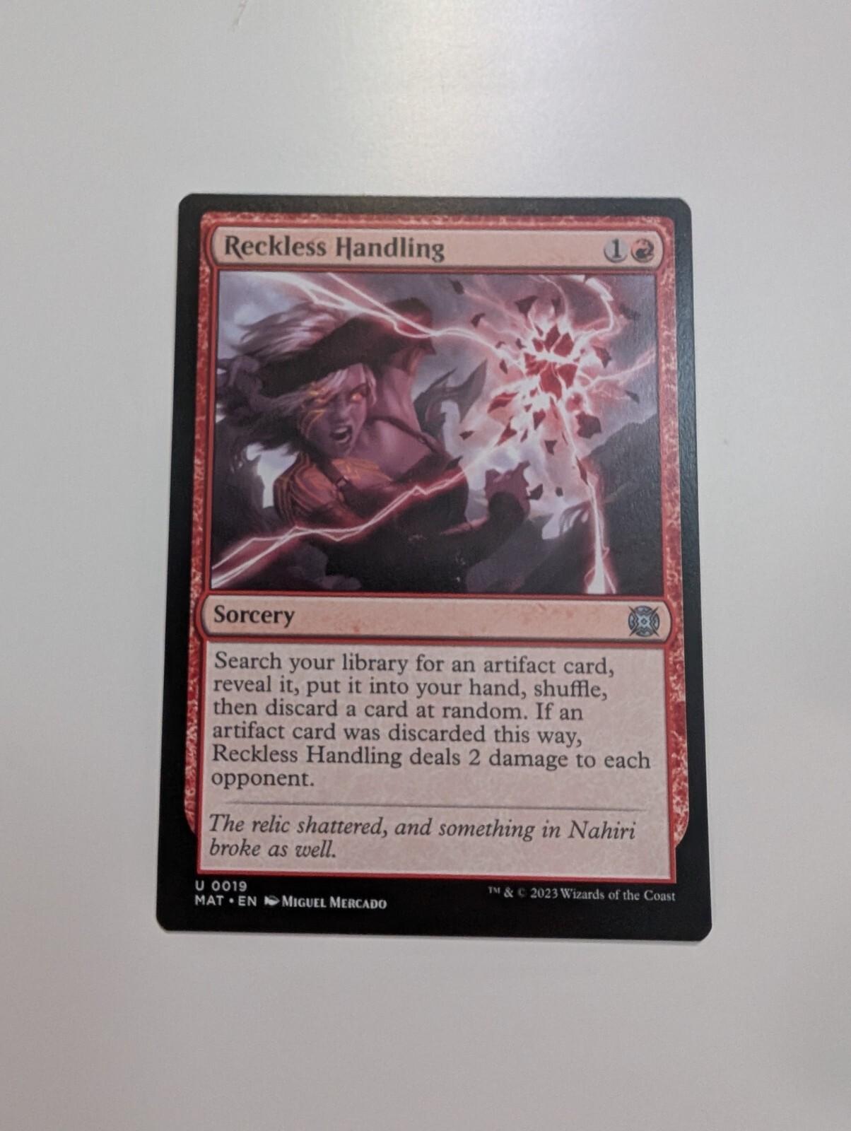 MTG - Reckless Handling - The Aftermath NM/M Condition