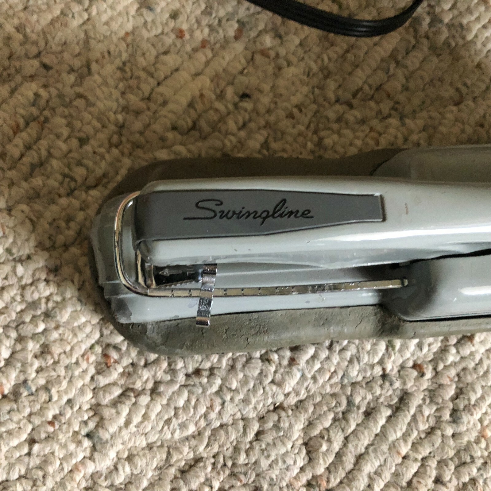 Swingline 66P Electric Stapler Pedal Action Tested Works AS IS Vintage Corded