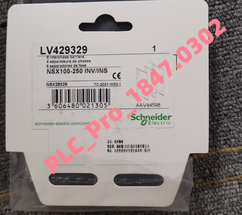 1PCS New Schneider Lv429329 Interphase Barriers NSX 100/160/250  Fast delivery