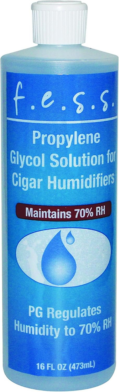 Propylene Glycol Humidor Solution 16 oz PG Liquid Cigar Humidity Control
