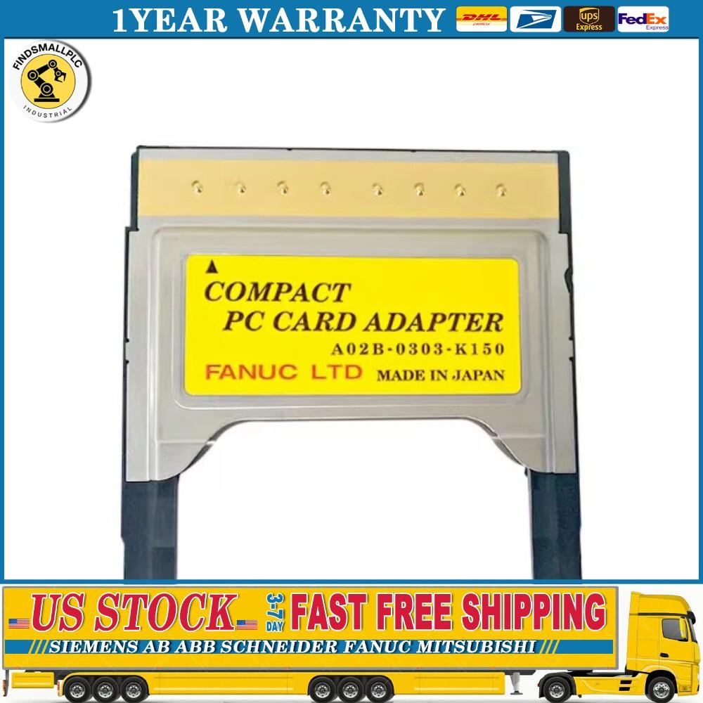 New CF Card Slot FANUC A02B-0303-K150 Pcmcia Card Compact PC Card Adapter