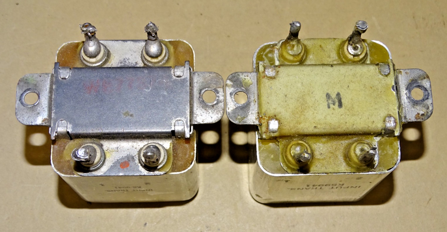 Pair, Western Electric Type KS-9941 Input Transformers, 600 Ohms to Grid