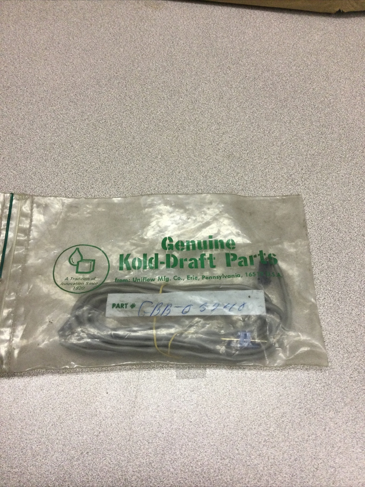 kold draft Ice Machine GBB-03240 Bin Probe Extension Kit