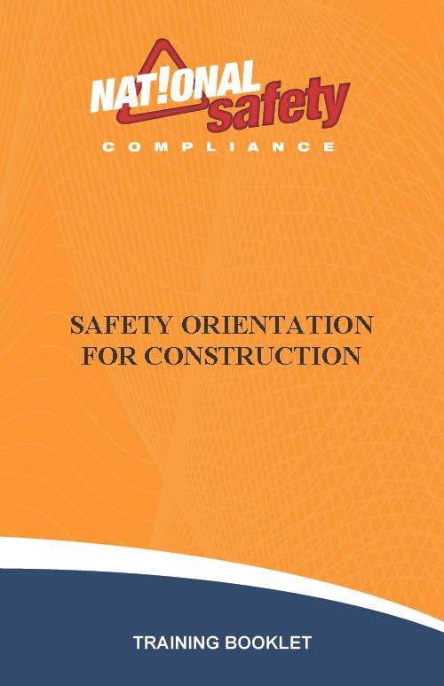 Safety Orientation for Construction Training Booklets - Package of 10
