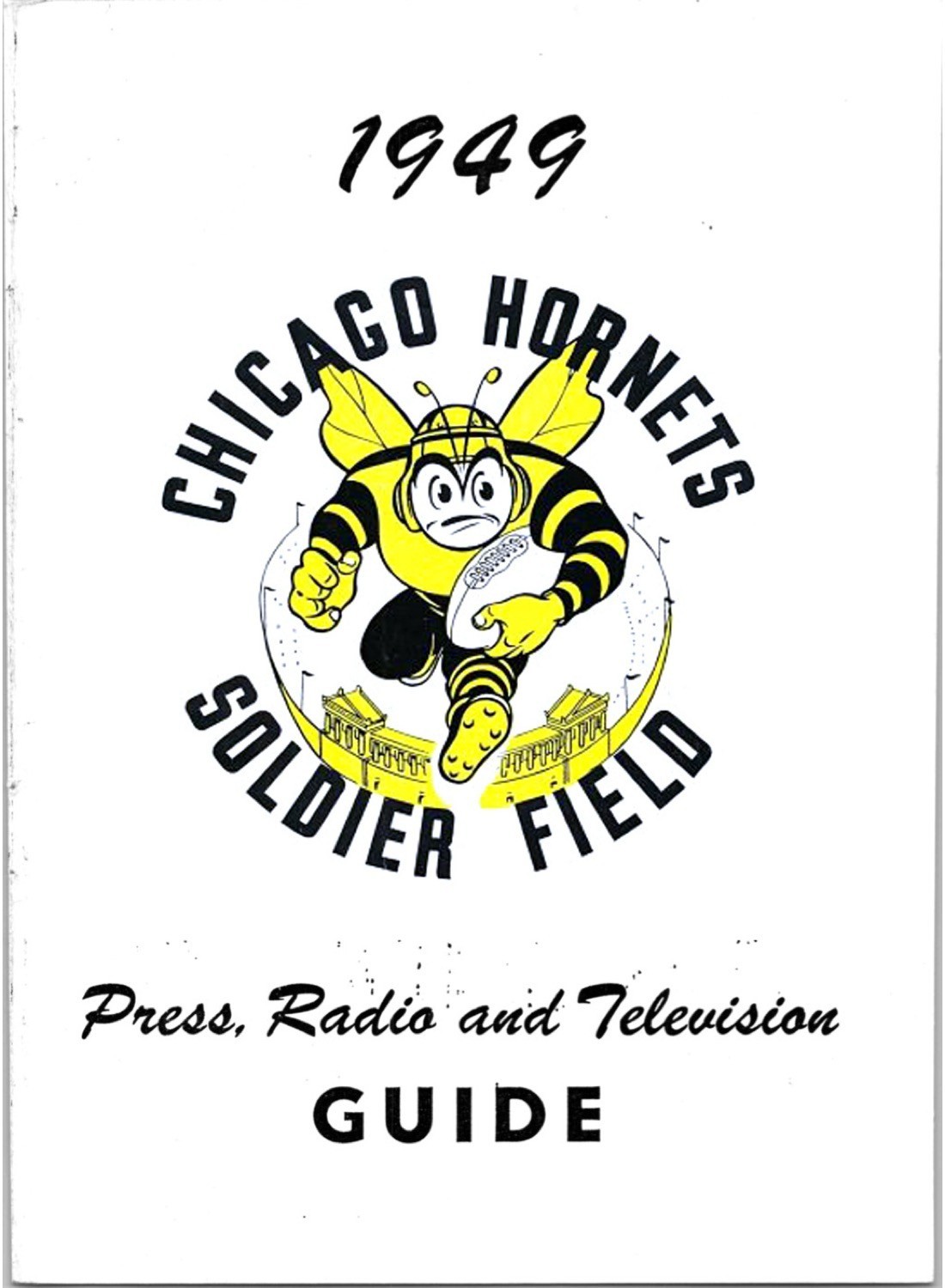 1949 Chicago Rockets (AAFC) Media Guide Roster - 22-page NFL Football Reprint