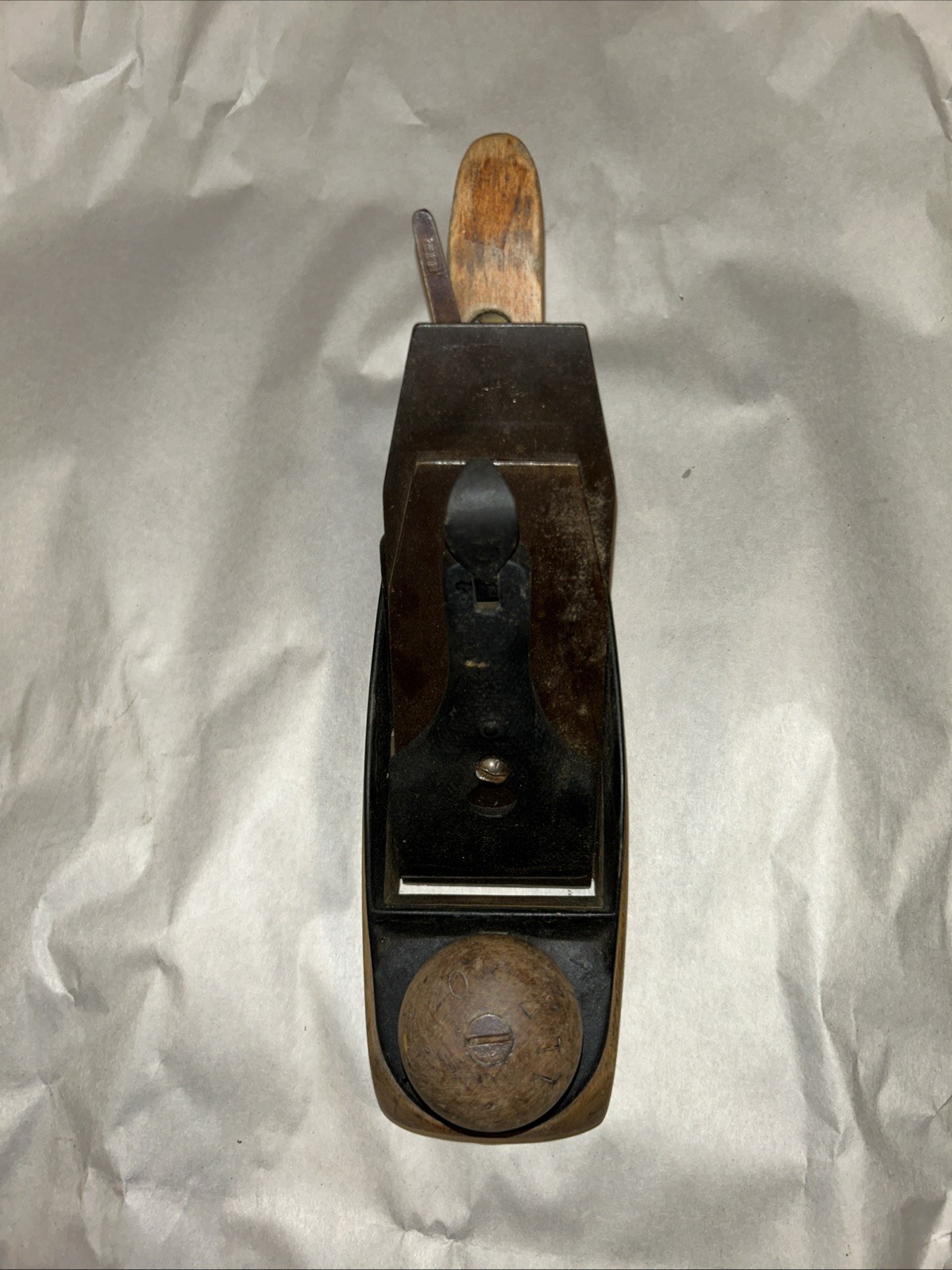 2 Antique Stanley Planes (Transitional Smoothing #36 & Circular #113) Very Good