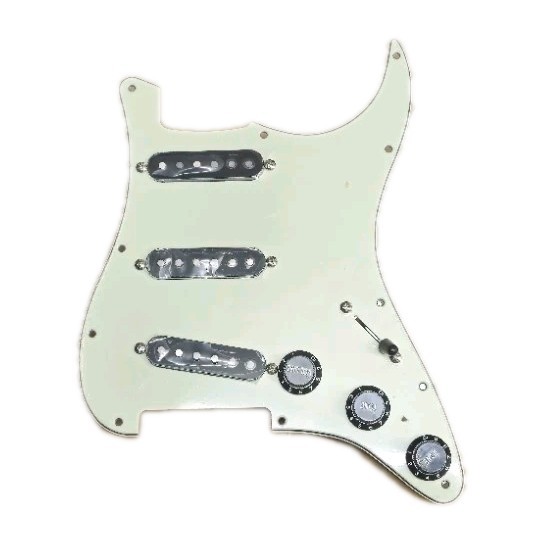 1969 Prewired Pickguard CTS Pots Custom Shop Pickups Electric Guitar SSS
