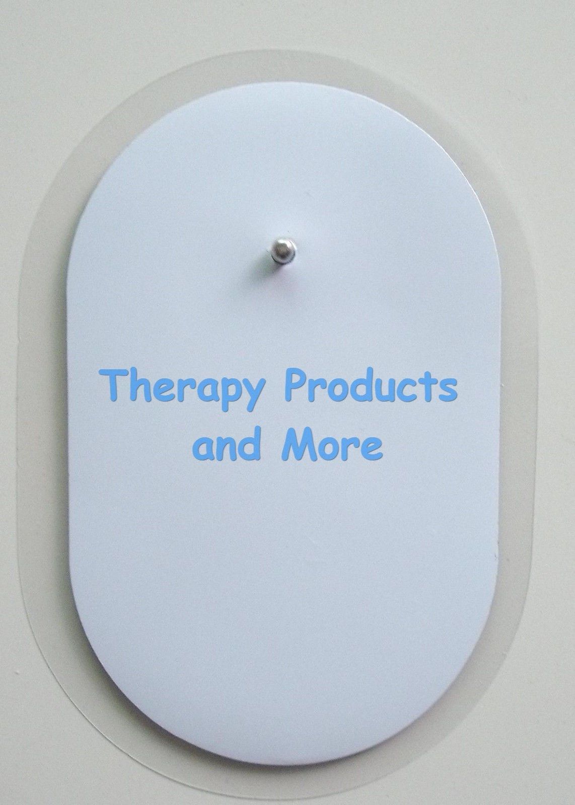 6 Oval Electrodes Massage Pads 2 1/2"  X 1 1/2" for Digital Massager Tens