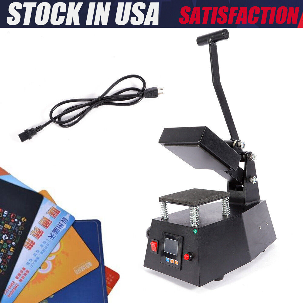 110V Digital Heat Press Machine DIY Press Single Heater small size material 600W