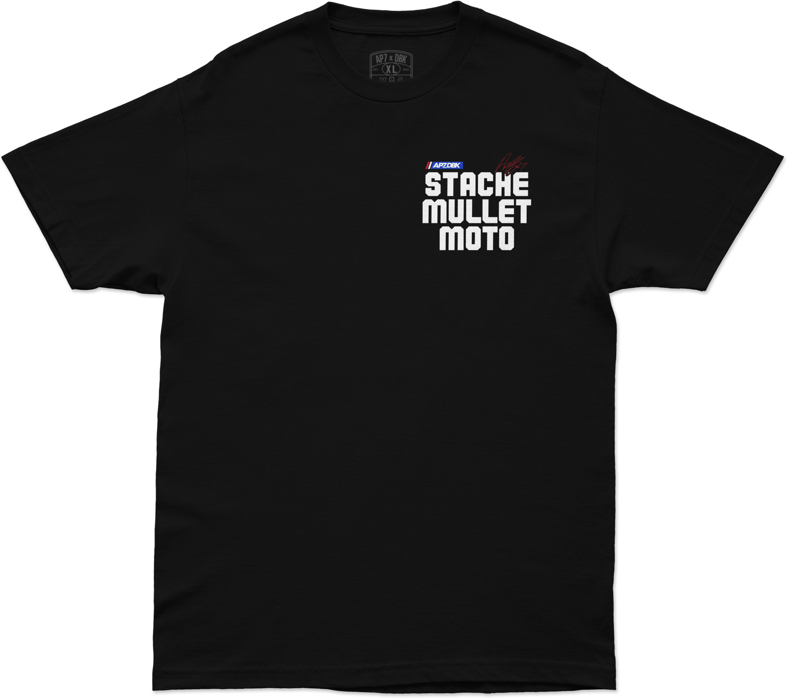 Mullet Madness Tee Black Lg