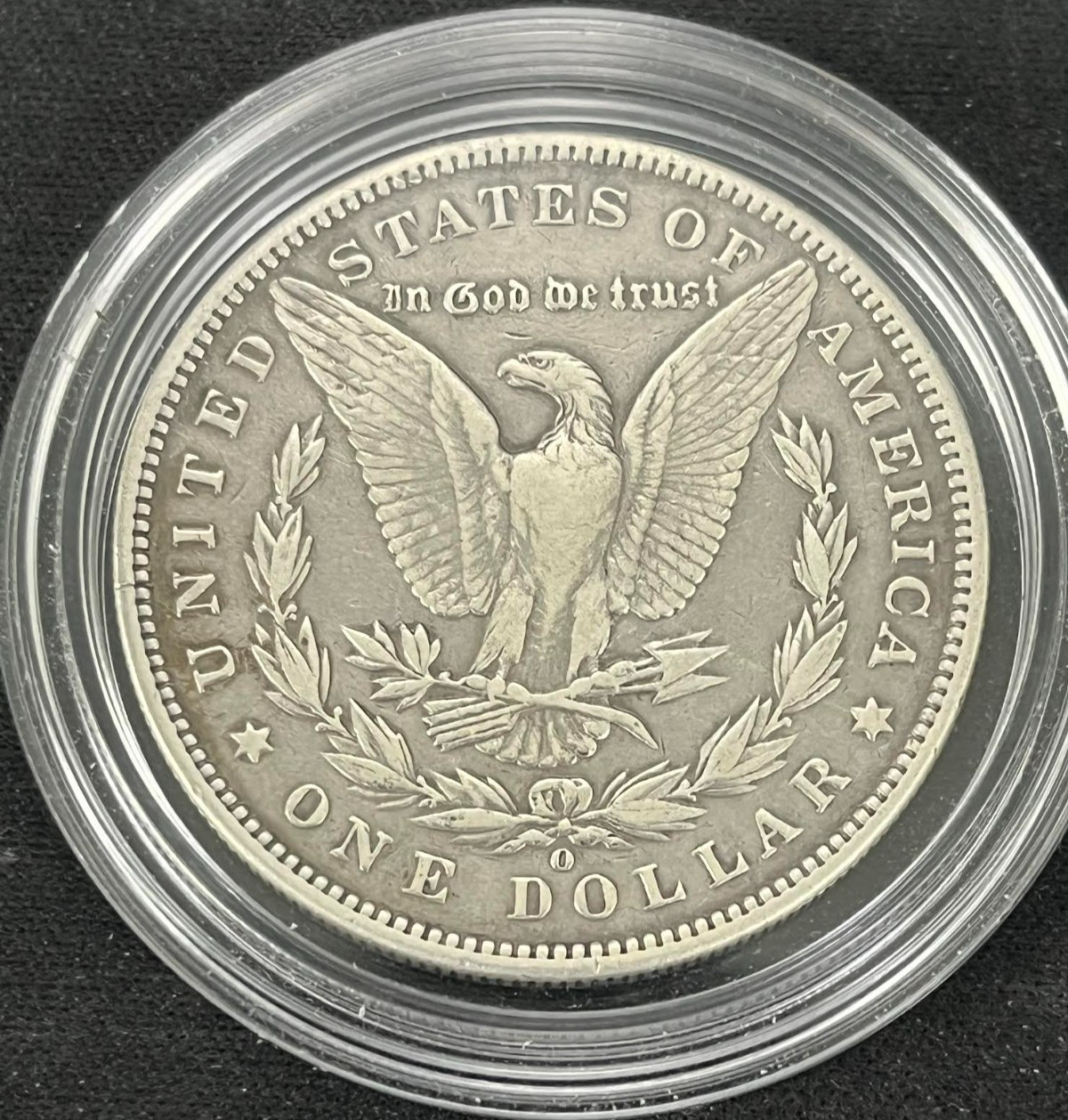 1896-O Morgan Silver Dollar key date Good condition