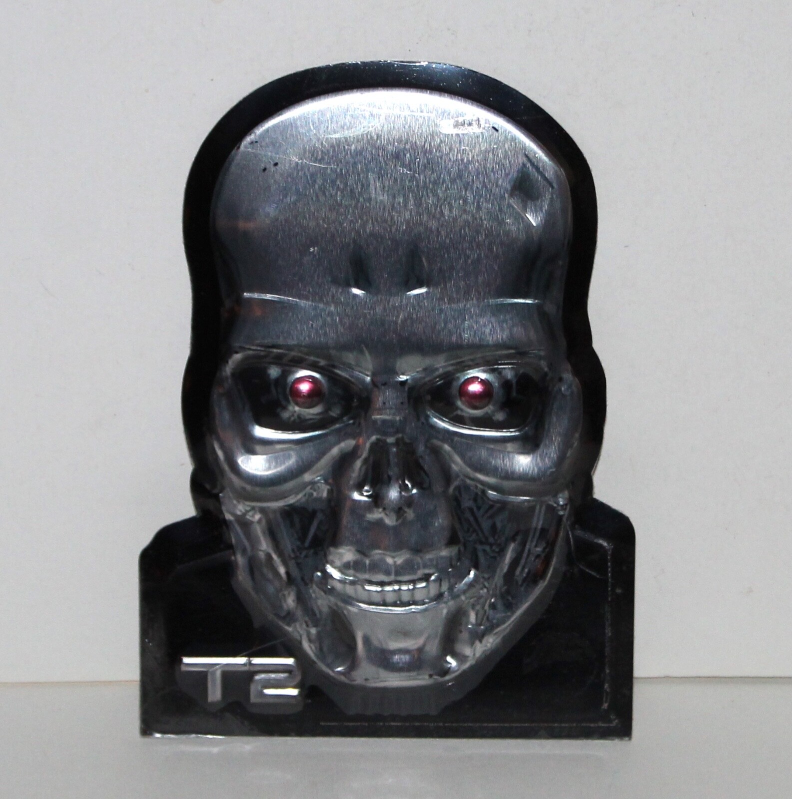 Loot Crate Terminator Judgment Day T2 metal sign plaque ornament Skull 2016