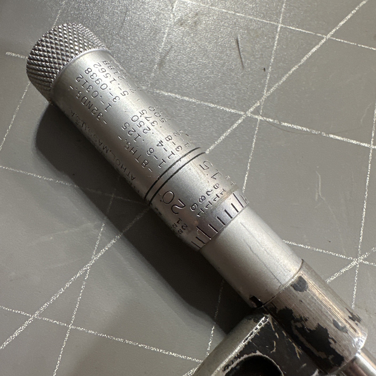 Starrett Micrometer 210 A 0-1 Made In USA