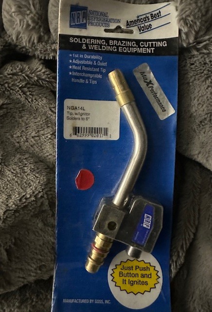 SELF IGNITING TORCH TIP - NGA 14L (NEW)