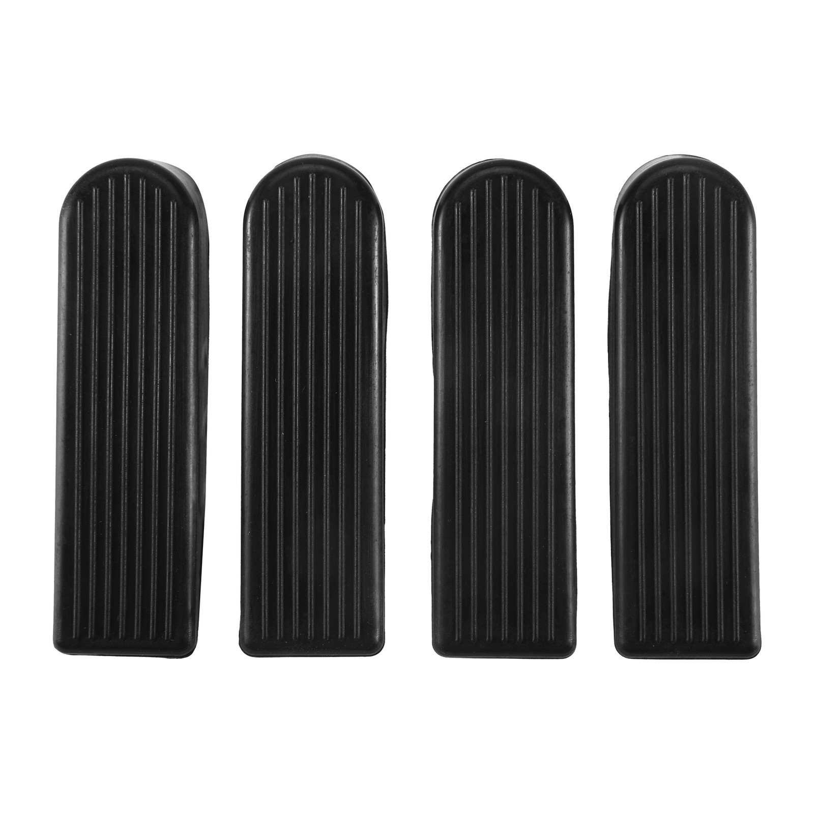 4 Pack Door Stop Wedges, Rubber Non-Scratching Door Stoppers for Home and2246