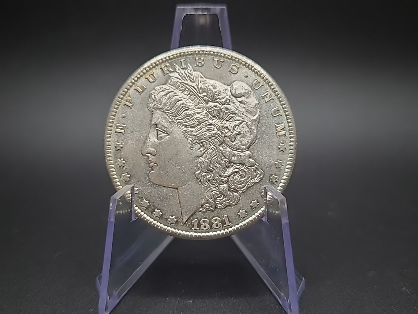 1881 s morgan silver dollar Ms++