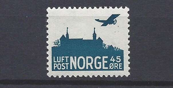Norway 1937 MNH Airmail   NK 212,  (no202)