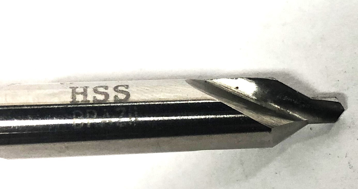 SKF HSS Combined Drill And Countersink #4 NOS