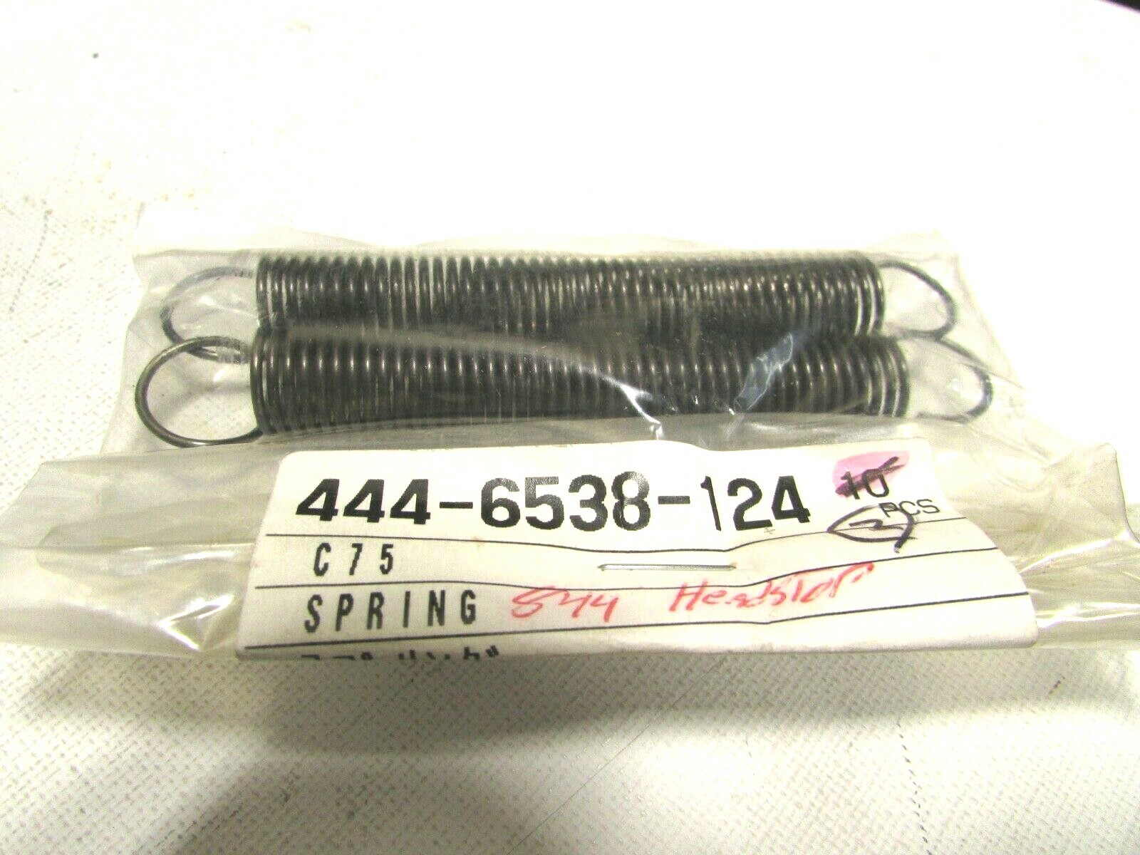 Genuine OEM Komori Spring 444-6538-124 Printing Press Part 844 Headstop NEW!
