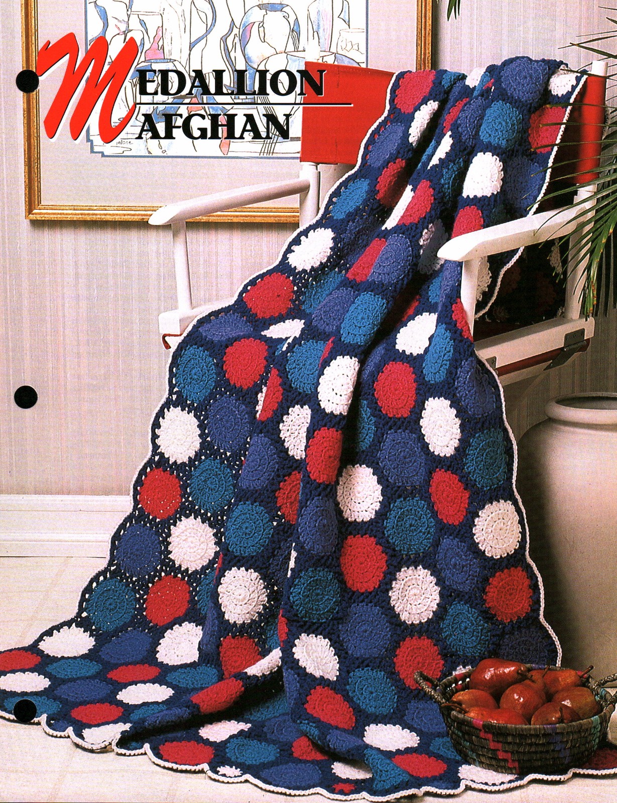 Medallion Afghan | Annie's Crochet Quilt & Afghan Club QAC320-02