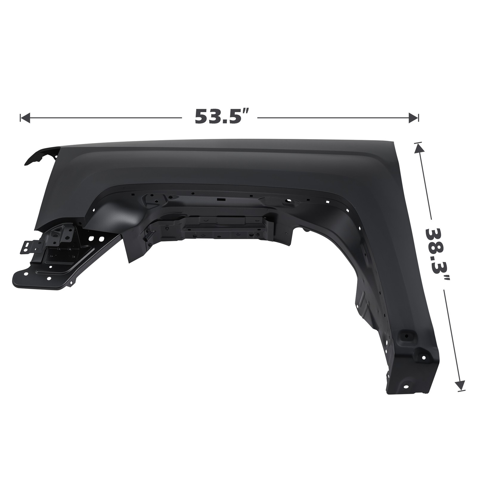 Replacement Fender for Driver Side for 2014-2018 Chevy Silverado 1500 GM1240385