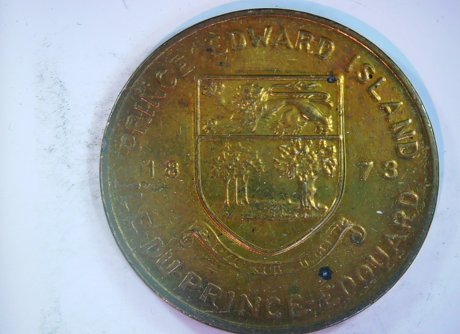 Canada 1873 $1 Voyageur Dollar (National Parks Centennial / Prince Edward Island