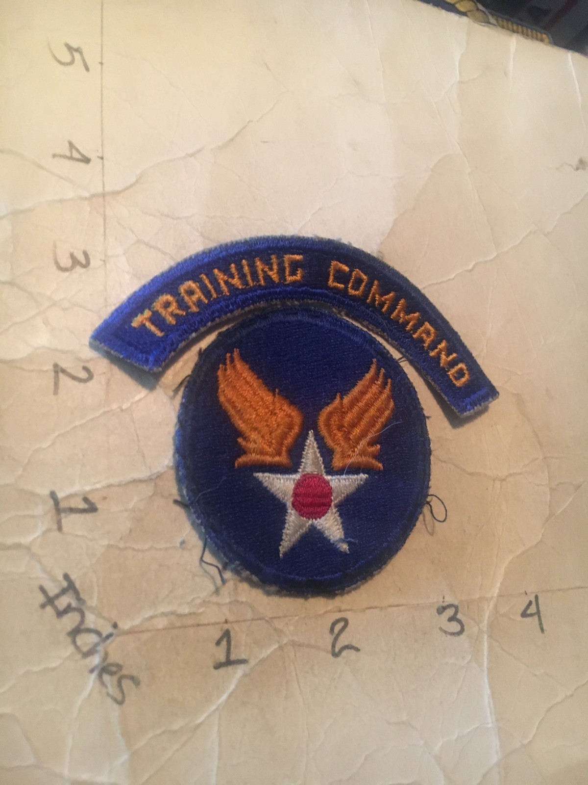 WW2 to Korea era US Army USAAF Training Command c/e patch set 8/22/25