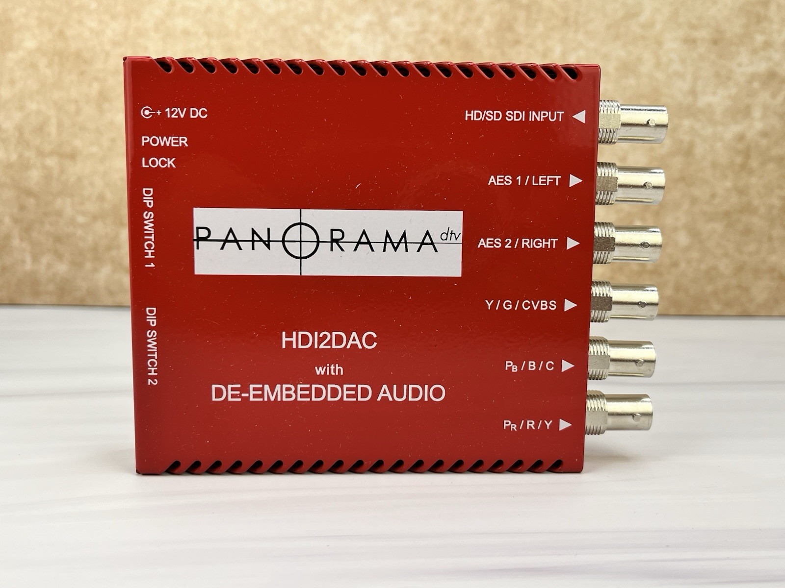 Panorama DTV HDI2DAC SDI to Analog Converter De-Embedded Audio New