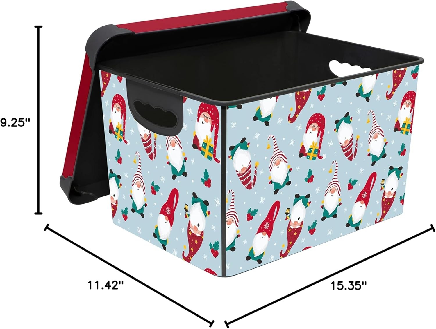 Simplify “Gnome Sweet Gnome Design Storage Bin | Christmas Tote |