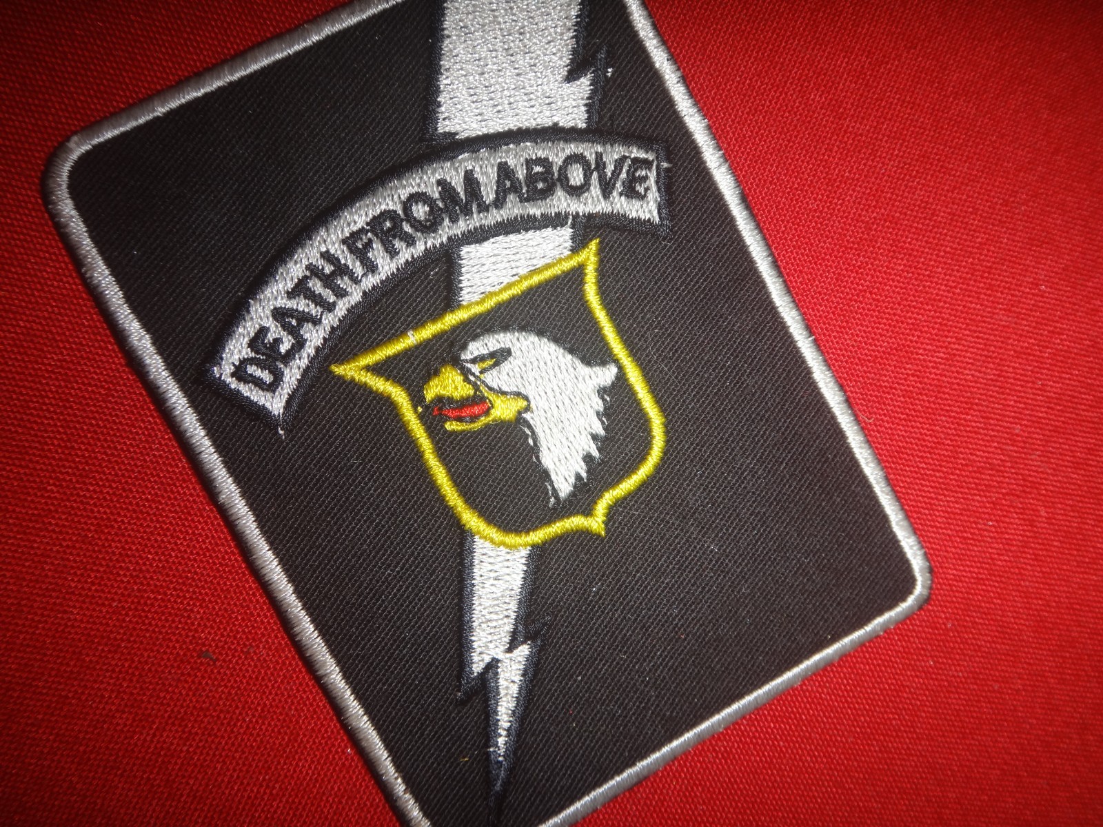 Vietnam War US 101st Airborne Division DEATH FROM ABOVE Patch