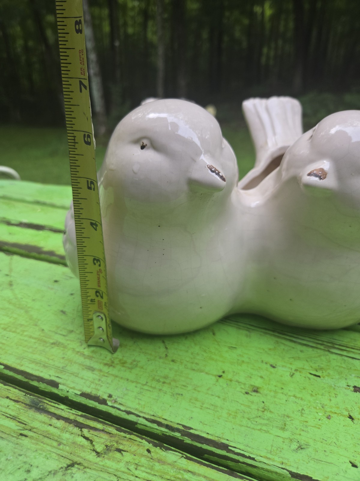 Vintage Ceramic Love Bird Planter Unknown Maker
