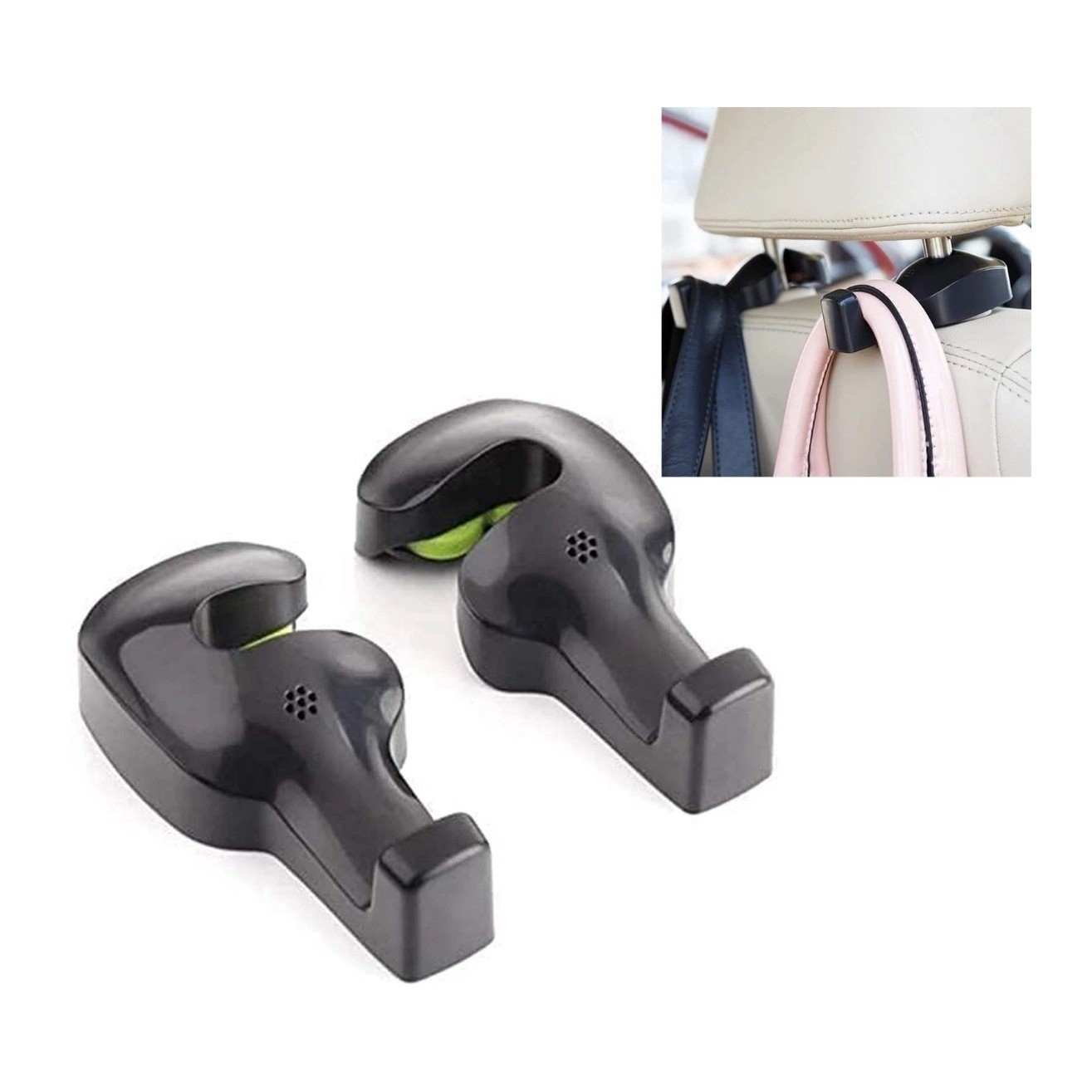 ✅Universal Car Headrest Hook Back Seat Hanger Holder Purse Bag 2PC #️⃣0749